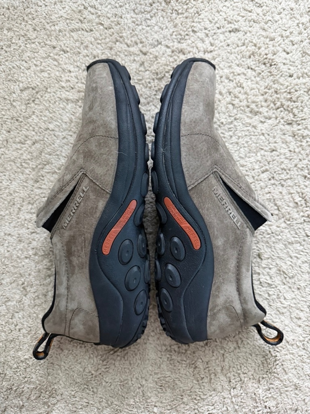 Merrell Jungle Moc Mens US 10.5 EUR 44.5 Grey Suede Comfort Shoes J60787 - Picture 3 of 9